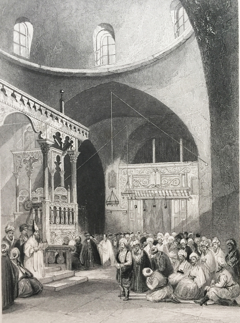 The Great Synagogue of the Jews in Jerusalem