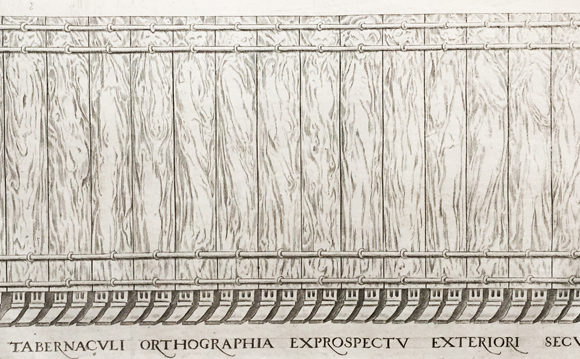 Four engravings of the Holy Tabernacle