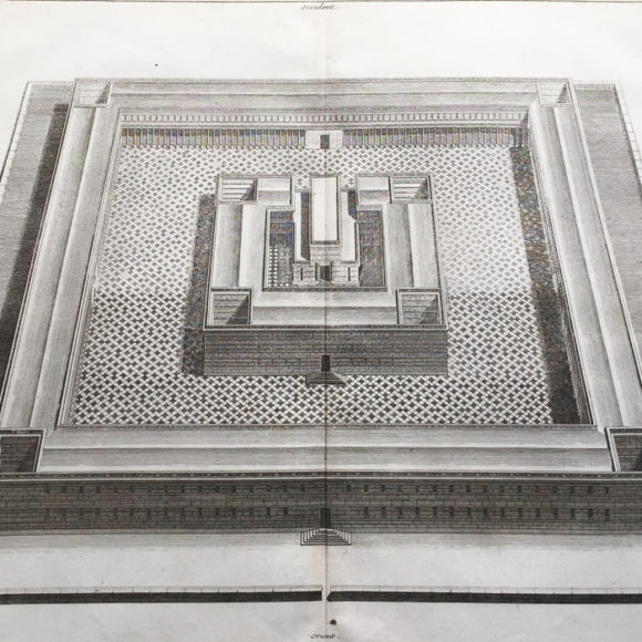 Veuë, et Evélation du Temple de Salomon (bird’s-eye view of Solomon’s Temple)