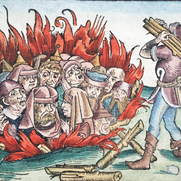 Jews Burned Alive during the southern German pogroms of 1298