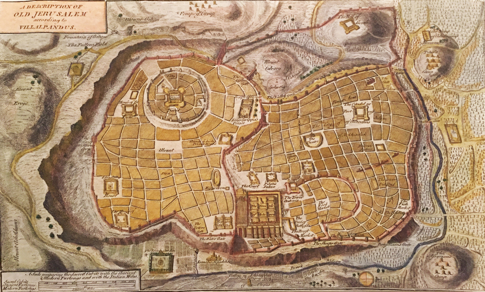 Old Jerusalem According to Villalpandus