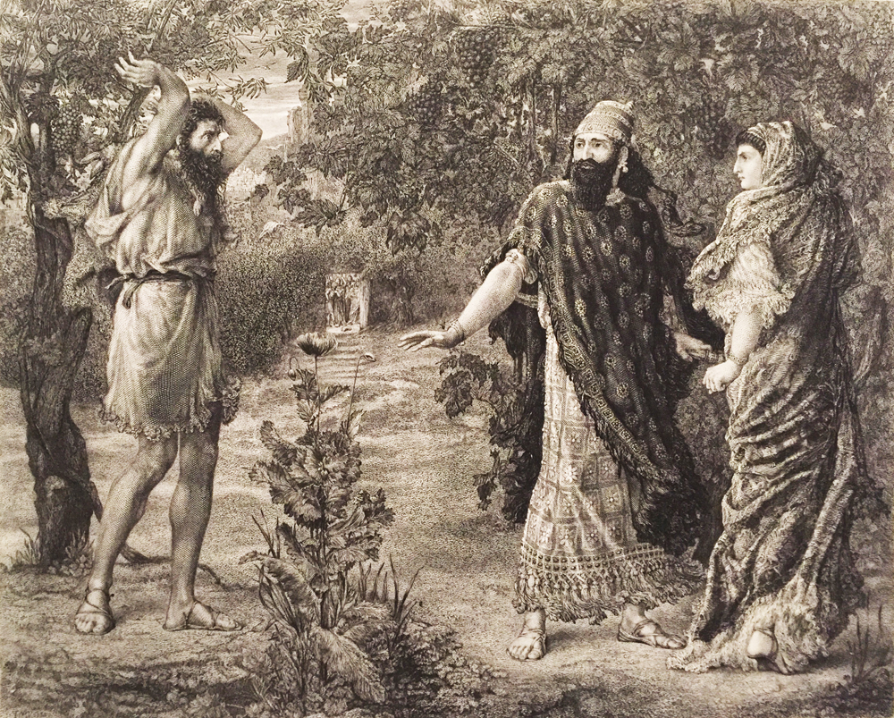 Elijah, Ahab, and Jezebel in Naboth’s Vineyard